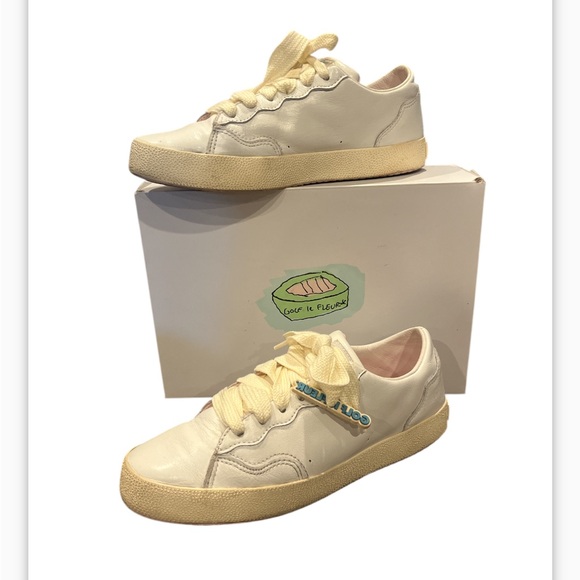 Converse Golf Le Fleur White Sneakers with box Women’s Size 10.5 - Picture 1 of 9